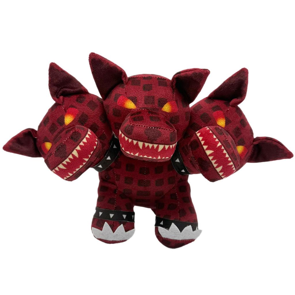 Steal A Brainrot Cerberus Plush Toy Cartoon Three Headed Monster For Kids And Collectors