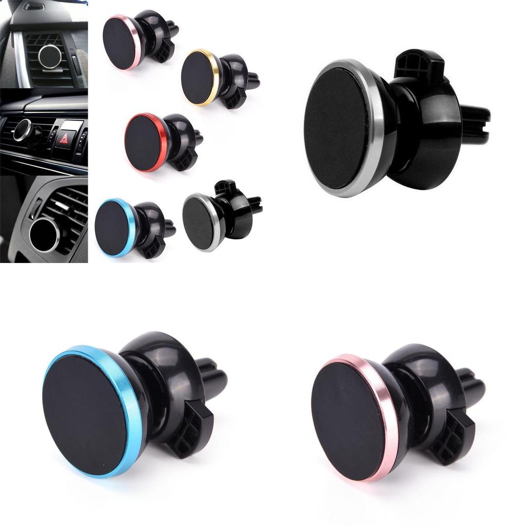 Car Universal Holder 360 Degree Magnetic Car Phone Holder Gps Stand Air  Mount Magnet Vent