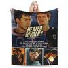 Heated Rivalry Ilya And Shane Blankets Velvet Printed  Portable Soft Throw Blankets for Sofa Car Bedspreads