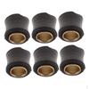 6pcs Motor Shock Absorber Rear Bush Lower 12mm for Motorbike Replacement