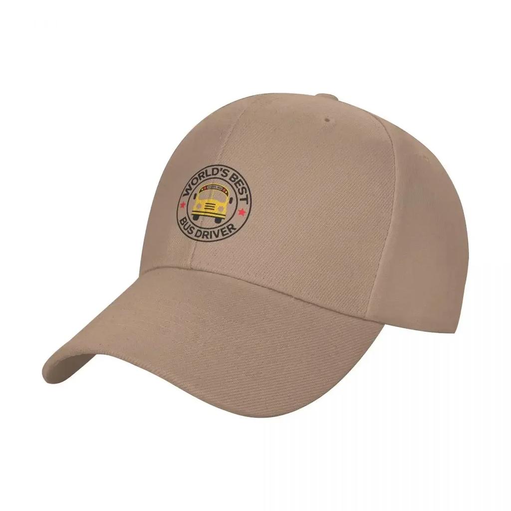 World's Best Bus Driver School Bus Driver Appreciation School Design Baseball Cap luxury woman cap Custom Cap Hats Woman Men's