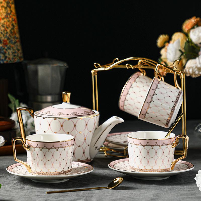 Special Beautiful Coffee Cup Set High-End Sense High-Value Light Luxury Ceramics High-End Exquisite Afternoon Tea Tea Set