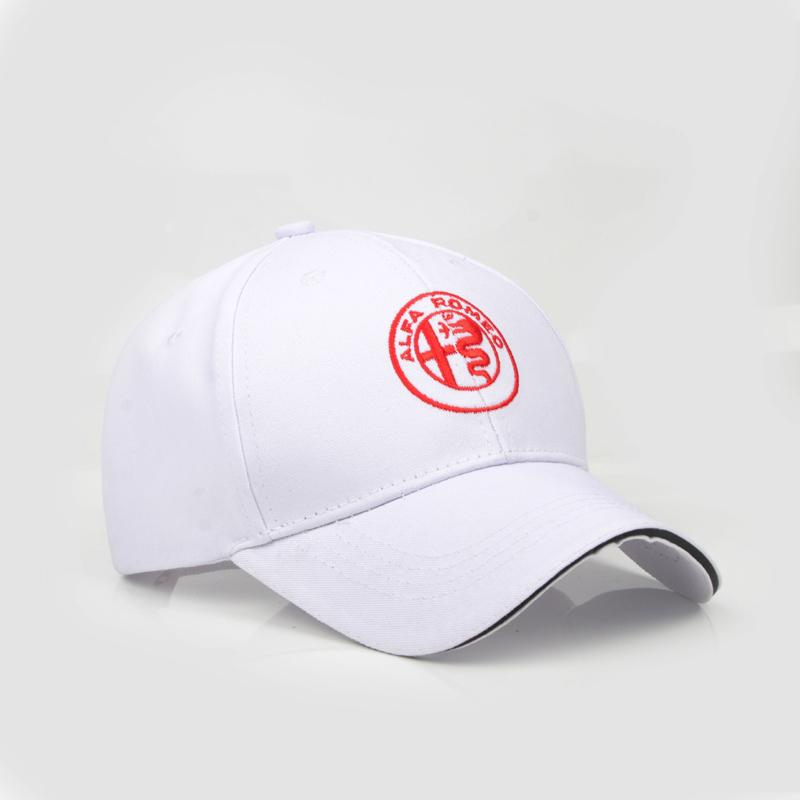 For Style Alfa Romeo Car Hat Trend Handsome Racing Team Locomotive Caps Duck Tongue Baseball Unisex Style Cap Club Active Hat