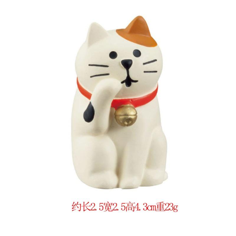 Lucky Cat Ornament Store Office Opening Feng Shui Ornament Home Furnishing Car Center Console Decoration Figure Crafts