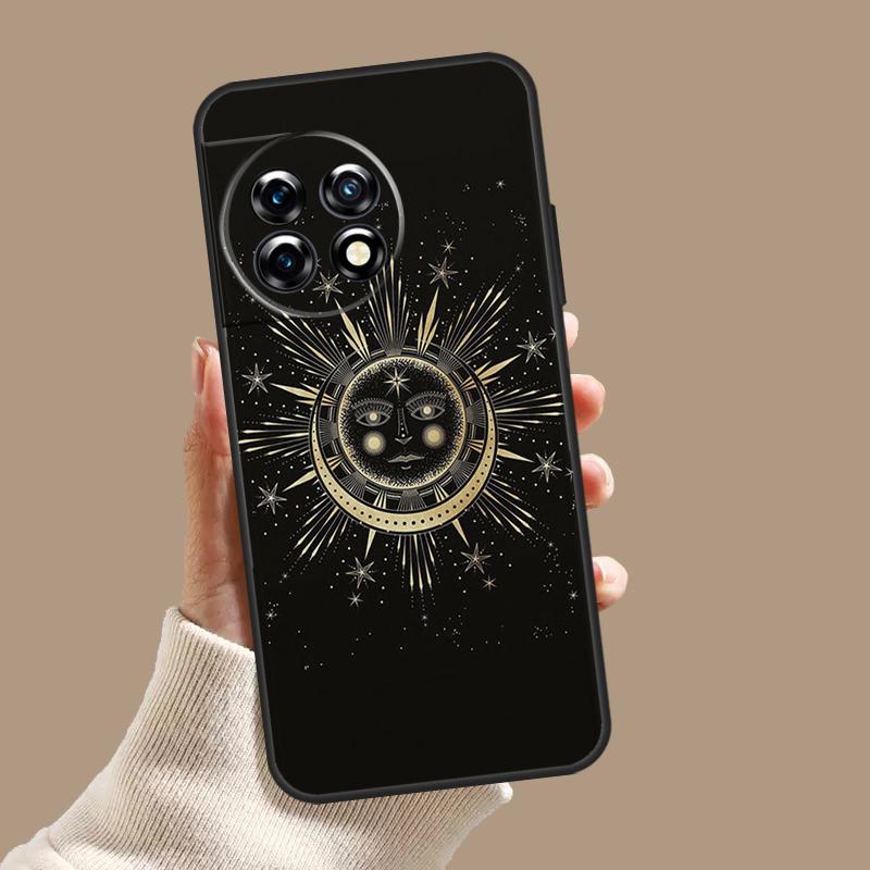 SUN AND MOON Mystic Zodiac Case For OnePlus 11 12 9 10 Pro 10R 12R 8T 10T OnePlus Nord N30 N20 N10 CE 3 2 Lite Cover