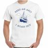Tricou Pescuit Marinar Are Nevoie de un Arc Bărbați Amuzant Barcă Mică Yacht Șlep Ateu