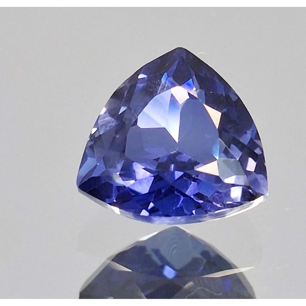 Natural Blue Tanzanite 6-8 Ct Trillion Cut Certified Beautiful Loose Gemstone