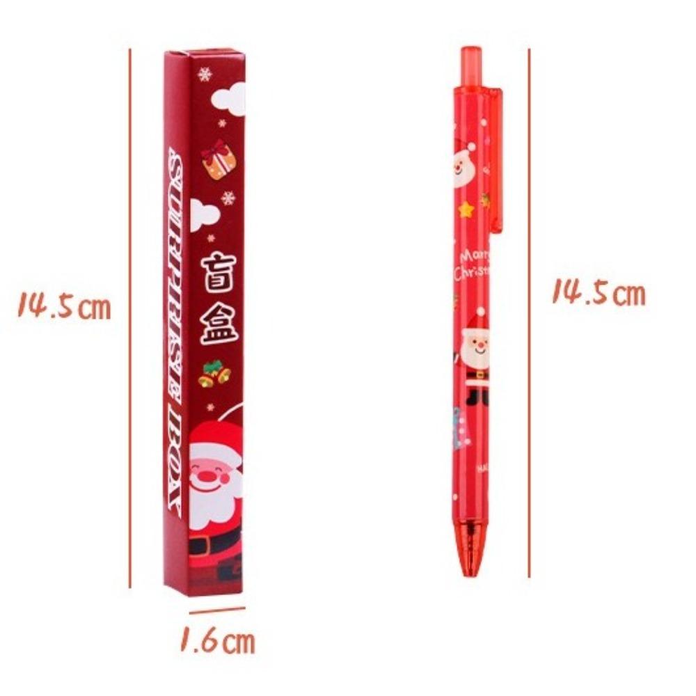 Quick Drying Christmas Blind Box Writing Supplies Cartoon Signature Pen Office Accessories
