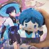 Genshin Impact Giocattolo Peluche Wanderer Alta Qualità Chibi Scaramouche Bambola di Peluche Morbida Anime Peluche Per Regalo ai Fan Decorazione per la Casa
