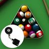 Portable Billiards Chalk Holder Retractable Chalk Holder with Belt Clip Snooker Pool Cue Chalk Holder Easy To Use