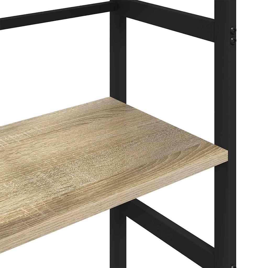 Bookshelf Sonoma Oak 40 x 29.5 x 149 cm Particleboard