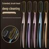 Cepillo de Dientes Clear Yang para Adultos - Cerdas Suaves, Serie Dorada, Extra Grande, Paquete Familiar para Hombres
