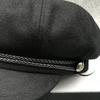 Dospelý Zimný Veľký Vlnený Osemhranný Klobúk Muži Fit Baret Čiapka Dievča Móda Plsť Novinárske Klobúky 54 cm 56 cm 57,5 ​​cm 59 cm 61 cm 62 cm