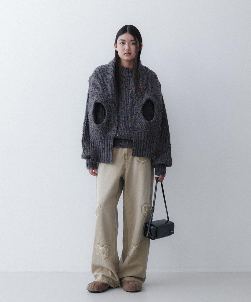 Epinggeulleo Doughnut Knit - Gray