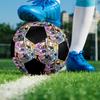 1 Stück JoJos Bizarre Adventure Fußball Größe 5 Indoor-Fußball Mode Bunt Hinterhofspiel - Großartig für Sportfans Geschenk HE6