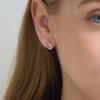CRANNE 14K Glory One-Touch Earrings (Gold Filled) C24EGF169