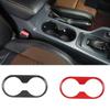 ABS Car Central Control Water Cup Holder Frame Trim Fit For Ford Ranger  2015- Auto Interior Accessories