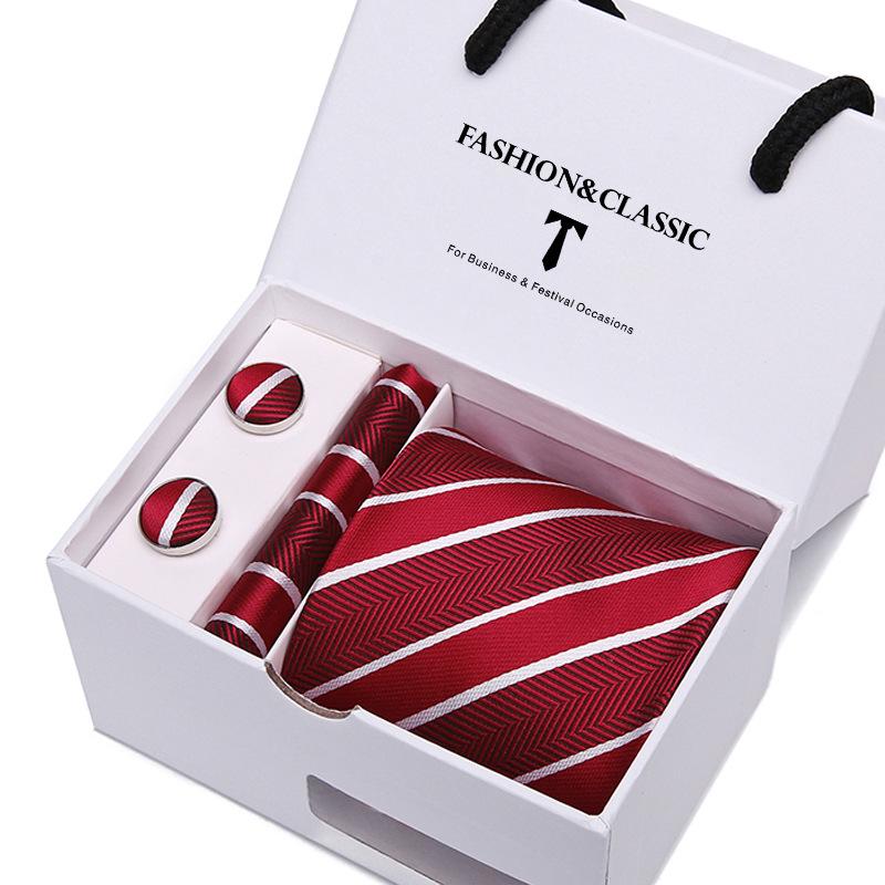 Men's 5-Piece Tie Gift Box: Formal & Wedding Attire