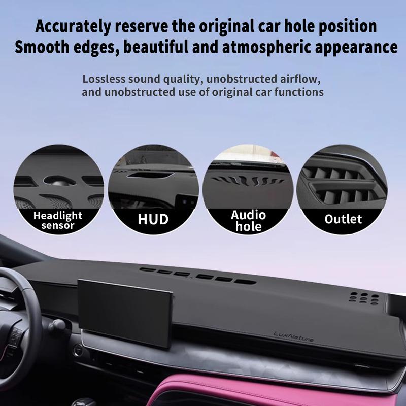Fit for Nissan NV200 e-NV200 2010 2011 2012-2018 Dashmat Dashboard Cover Pad Protective Carpet Car Accessories DashMat Sunshade