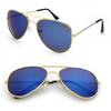 FOENIXSONG Fashion Pilot Sunglasses for Women Men Classic Eyewear Gradient Mirrored Blue Silver Gray Sun Glasses Sunglass