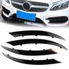 4Pcs Glossy Black Front Air Vent Cover Trim Fit for Mercedes-Benz C Class 2015-2018