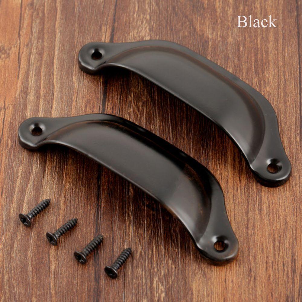 Dresser Shell Shape Cabinet Antique Brass Drawer Knob Cabinet Pulls Wardrobe Pulls Door Handle