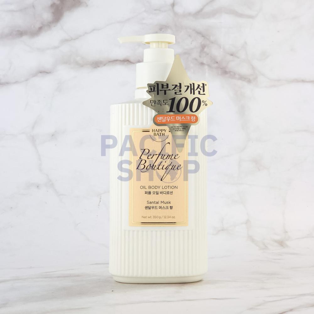 HAPPY BATH Perfume Boutique Oil Body Lotion 350ml 2Type