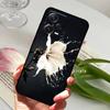 Für Redmi Note 12 Pro 5G Hülle Note12 Cover TPU Schwarzes Silikon Tier Cover für Xiaomi Redmi Note 12 Pro+ 5G Plus Fundas Weich