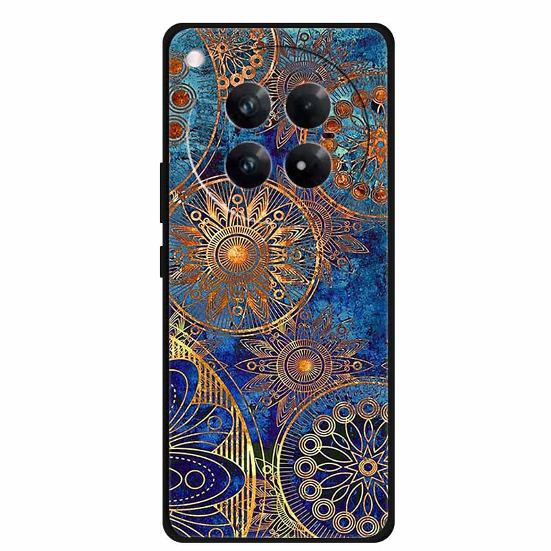 For Infinix Zero 40 5G 4G Case Black Silicone Soft Painted Animal Back Cover For Infinix Zero 40 Protective Shockproof Cool Capa