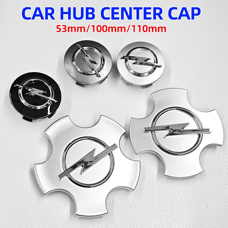 4pcs 53mm/100mm/110mm Car Wheel Center Cap Logo Hub Cover Badge Emblem for Opel Insignia Astra J H G F Corsa Zafira Tigra
