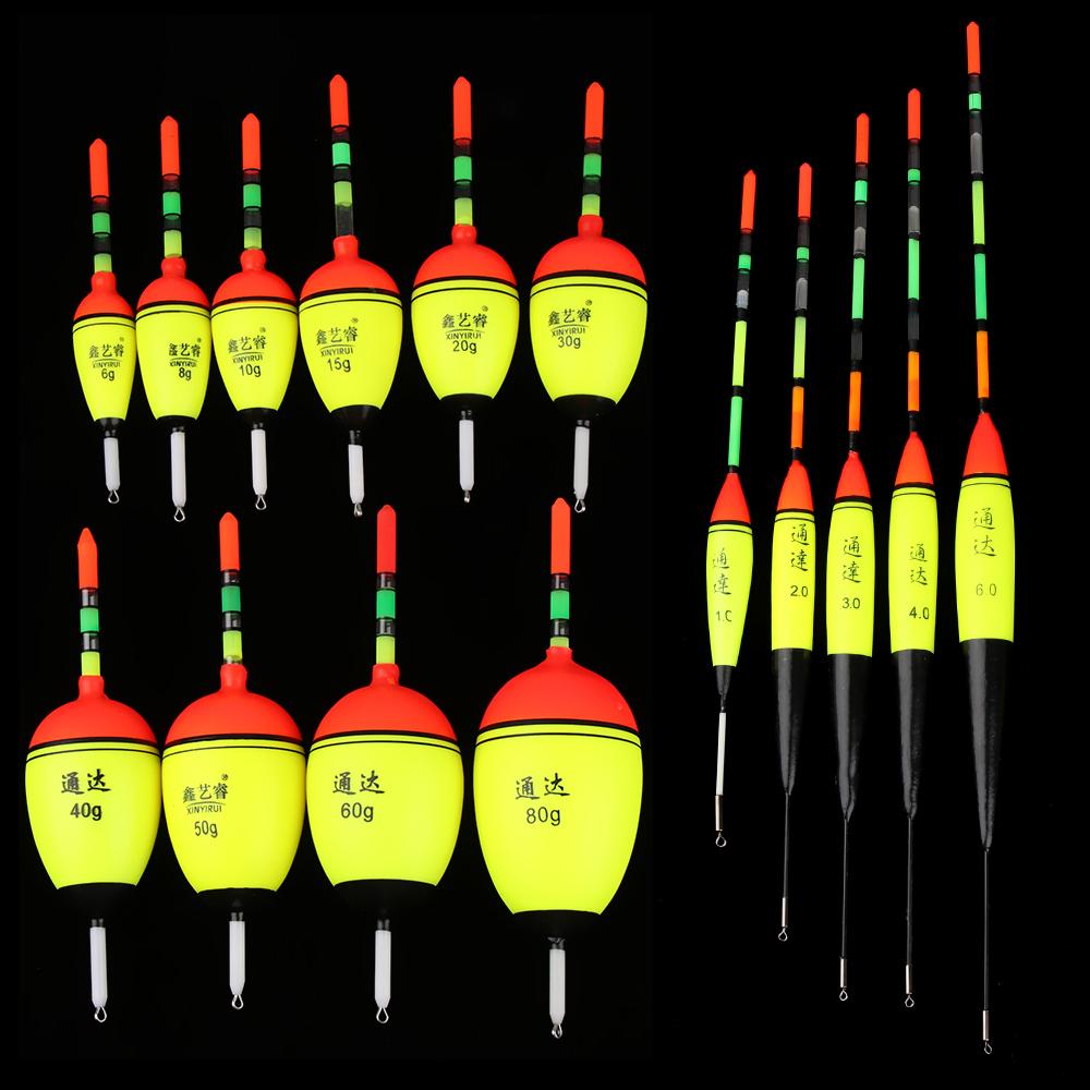 High Quality Luminous Plastic Eva Foam Ball Boia Fishing Night Float Light Stick