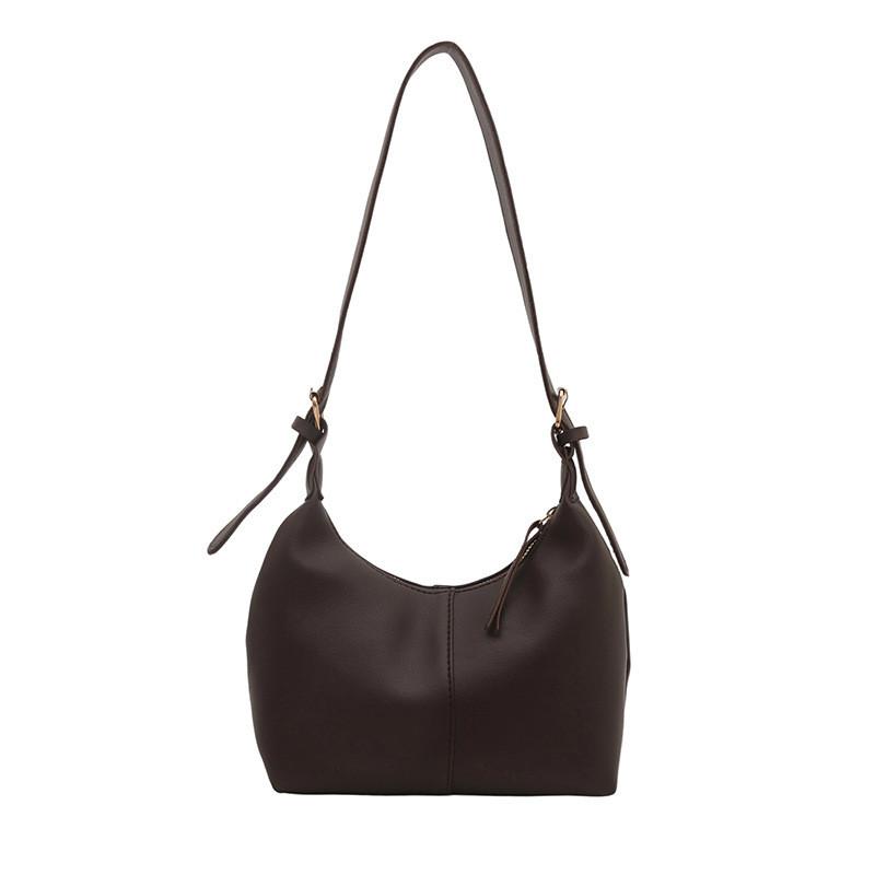 Pu Womens Fashion Small Shoulder Bag With Zipper Closure For Daily Use