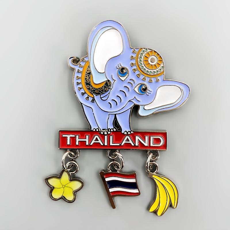 Thailand Refrigerator Stickers Bangkok Travel Souvenirs Koh Samui Phuket Krabi Fridge Magnets Home Decor Wedding Gifts
