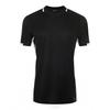 Mens Classico Contrast Short Sleeve Football T-Shirt