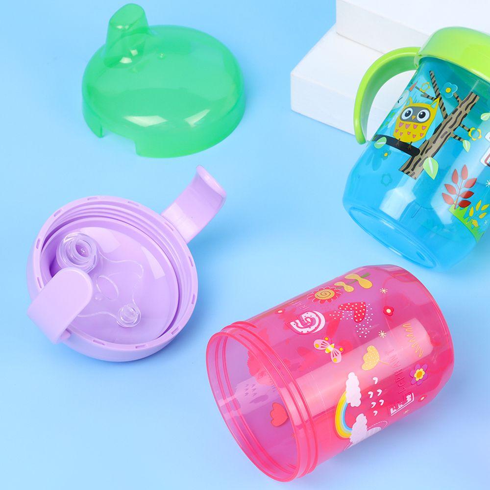 Baby Flip Lid BPA Free Feeding Duckbill Bottle Water Cups Learning Drinking Cup