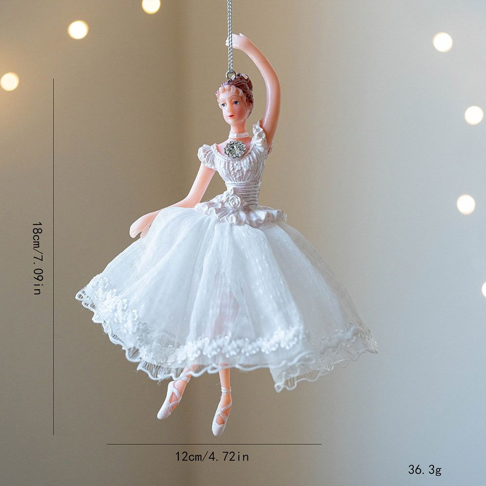 Multicolor Ballet Girl Hanging Decorations Embellishment Toys Christmas Hanging Decorations Accessories