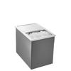 27.1L Drop In Ice Chest Ice Cooler Ice Bin Stainless Steel 455x305x385mm