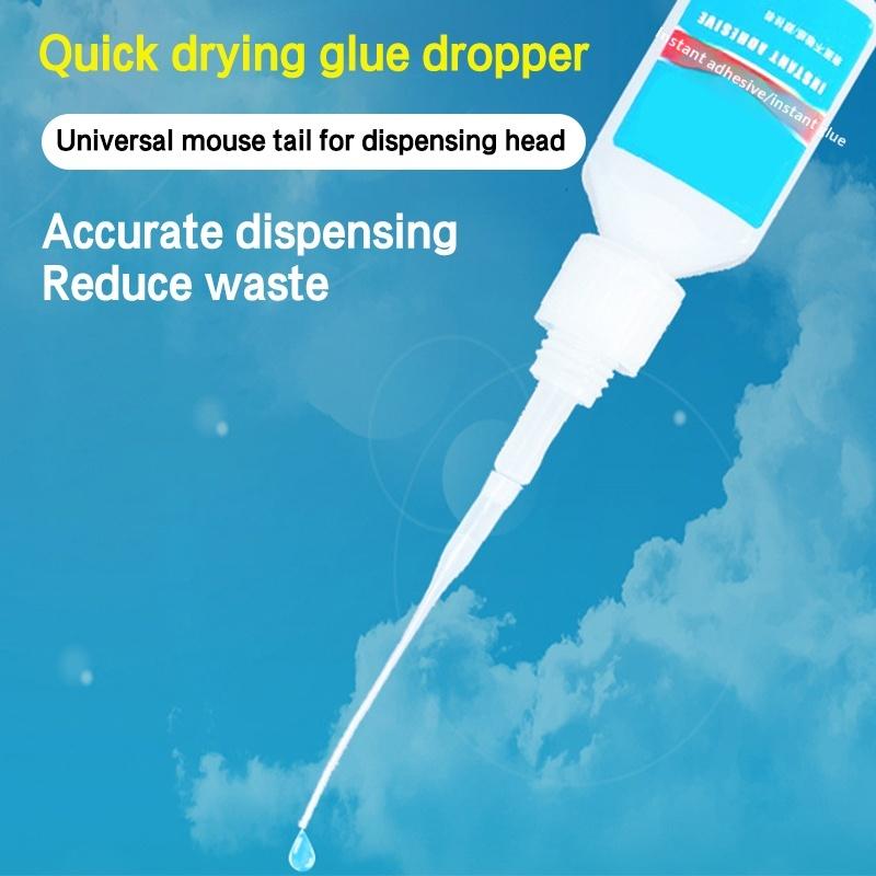 100 stk 8/12 cm Presisjonslimapplikatorer for Håndverk og Laboratoriedispensering Universell Dryppepipette 502 Lim Utvidet Prikkepipette