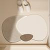 Schnelltrocknende Kieselgur-Badezimmermatte - Wasserabsorbierende, leicht zu reinigende Fußmatte für Toiletten