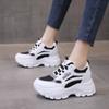 Versatile Thick Sole Dad Shoes Women's 2024 Autumn New Casual Mesh Shoes Breathable Running Sports Women's Shoes Zapatos Mujer