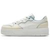 Jelly Shoes 2 Comfortable Versatile Breathable Lightweight Increased Height Low Top Skate Shoes Women Sneaker White Blue Beige 122528032-3
