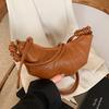 Simple French Croissant Bag Fashionable and Niche Design Versatile and Casual Crossbody Women's Bag