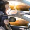 Two-Pack Summer Car Mini Sunshade, Static Cling Film Leaves No Residue, Summer Car Side Window Sunshade