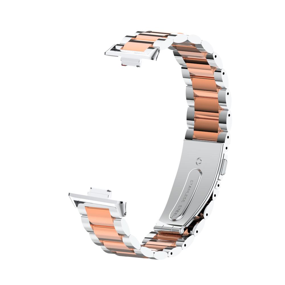 حزام ستانلس ستيل لساعة هواوي واتش فيت 3 سوار معدني بديل سوار سريع معصم لساعة هواوي فيت 3 الذكية Corrrea