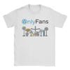 Lustiges Only Fans Meme T-Shirt Paar Y2K Retro Baumwoll-T-Shirts Sommer Bequem Trendige T-Shirts Übergroße Oberteile