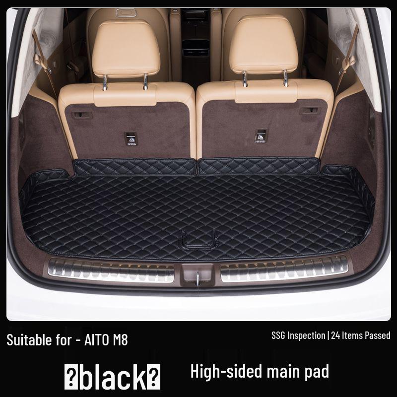 AITO M8 2025 Trunk Mat Full Coverage for Huawei AITO M8 Five-Seater/Six-Seater Tail Box