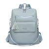 Schoolbag backpack women's new backpack retro large capacity travel shoulder bag handbag three-purpose bag women
