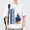 Japanese Anime Mobile Suit RX Gundam Summer Short Sleeve Cotton Print Tshirts Unisex Women Harajuku Yk Streetwear Tee Tops