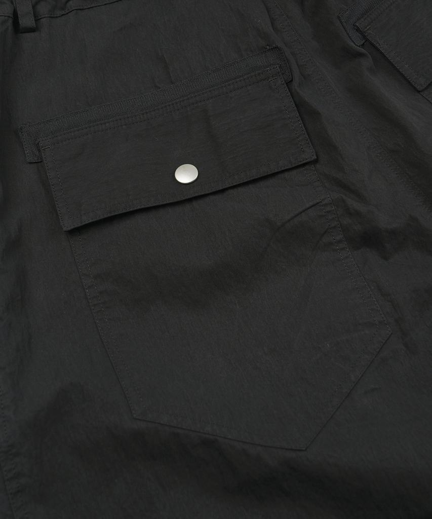FRIZMWORKS Fold Fatigue Wide Pants _ Black
