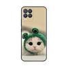 Capa para Realme 8 Animal Fofo Silicone Líquido Macio Capa para Realme 8 Pro 8i Realme8 4G RMX3085 Proteção Total Capas Duráveis